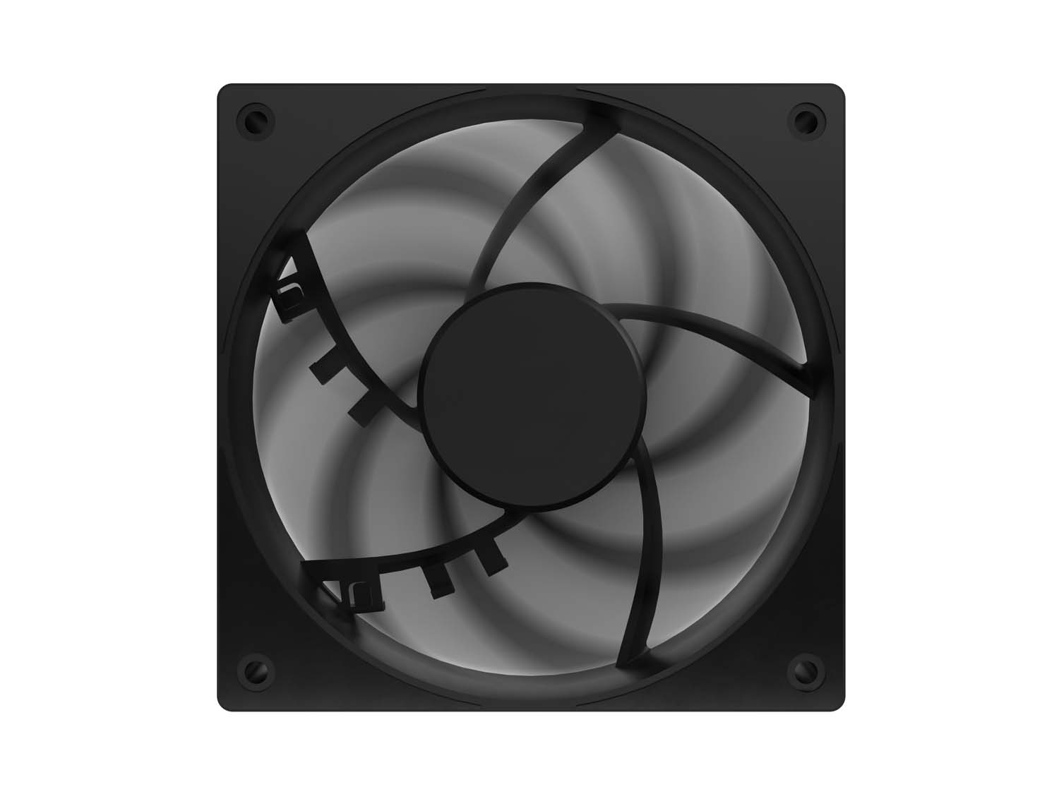Ventilátor FURY SAI S12 PWM, Čierny 