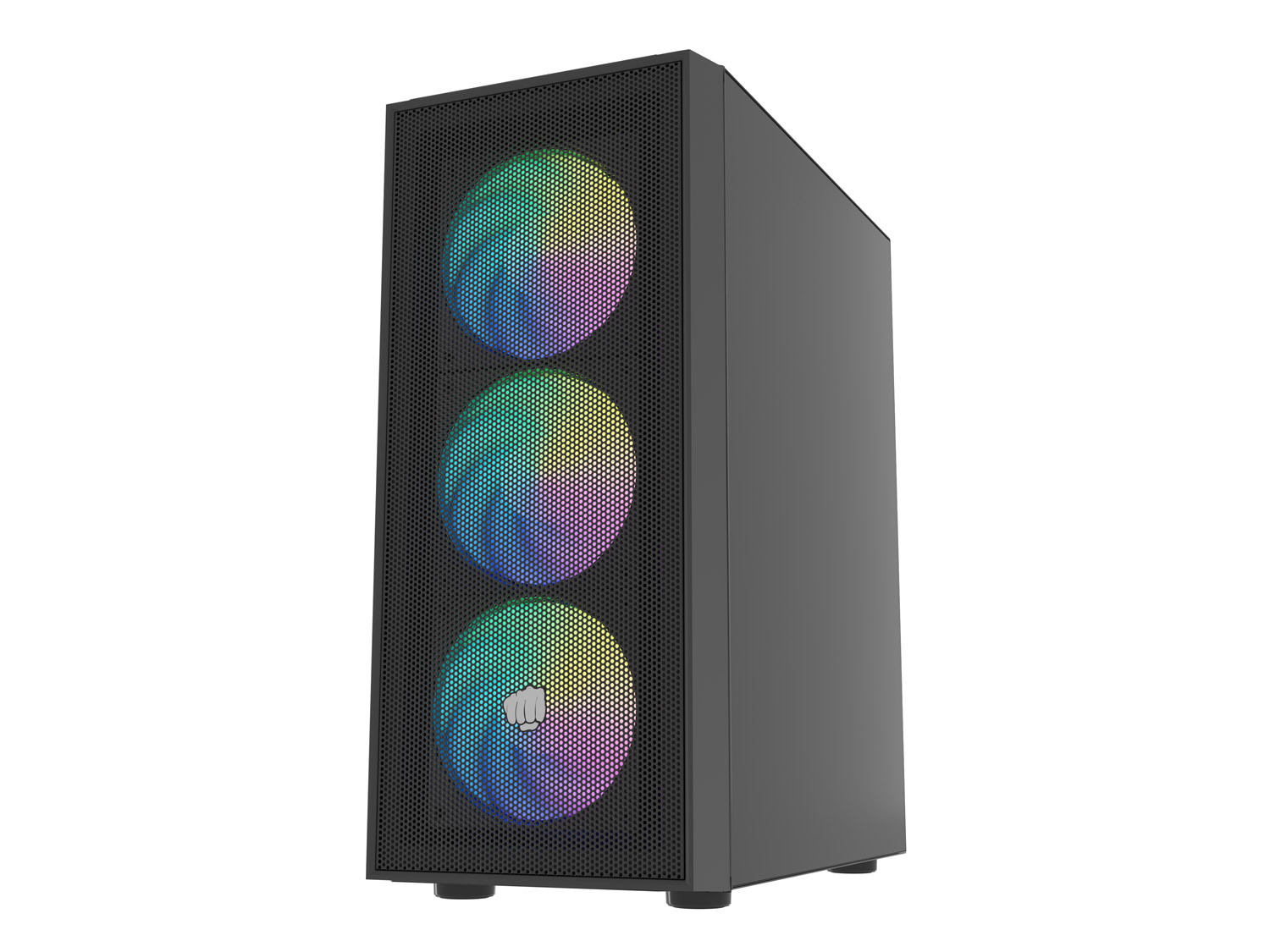 PC skriňa Fury SHOBO SH8F, ARGB, Midi Tower, Čierna 