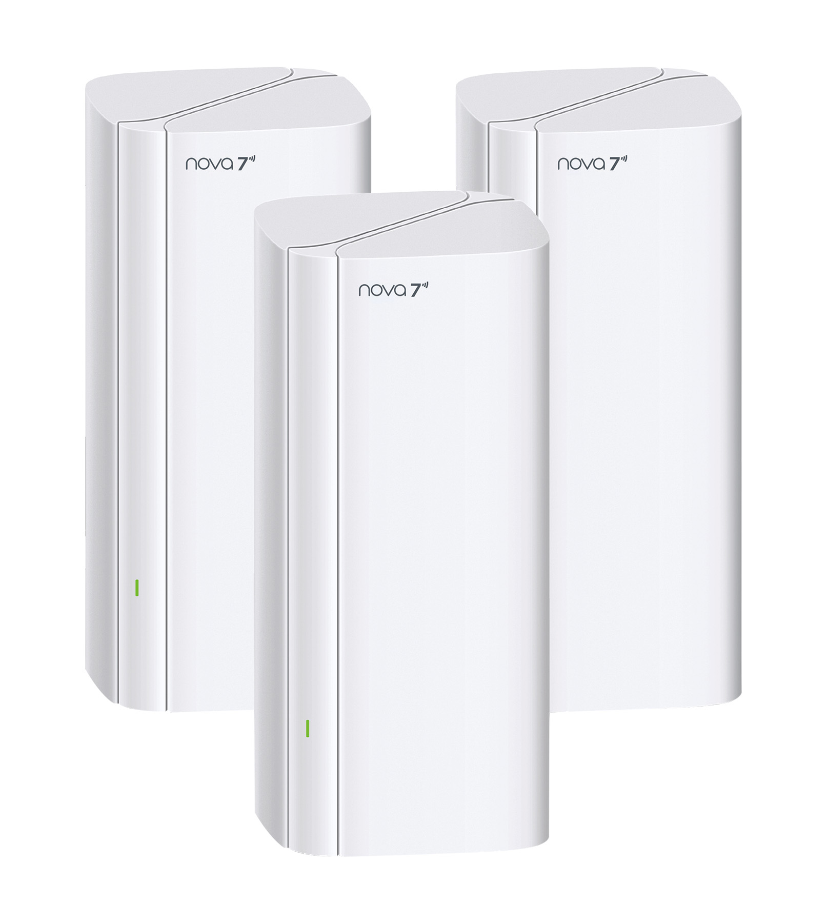 Tenda Nova ME3 Pro (3-pack) WiFi 7 BE3600 Mesh Gigabit systém, router, 9x GLAN/ GWAN, VPN, CZ app 