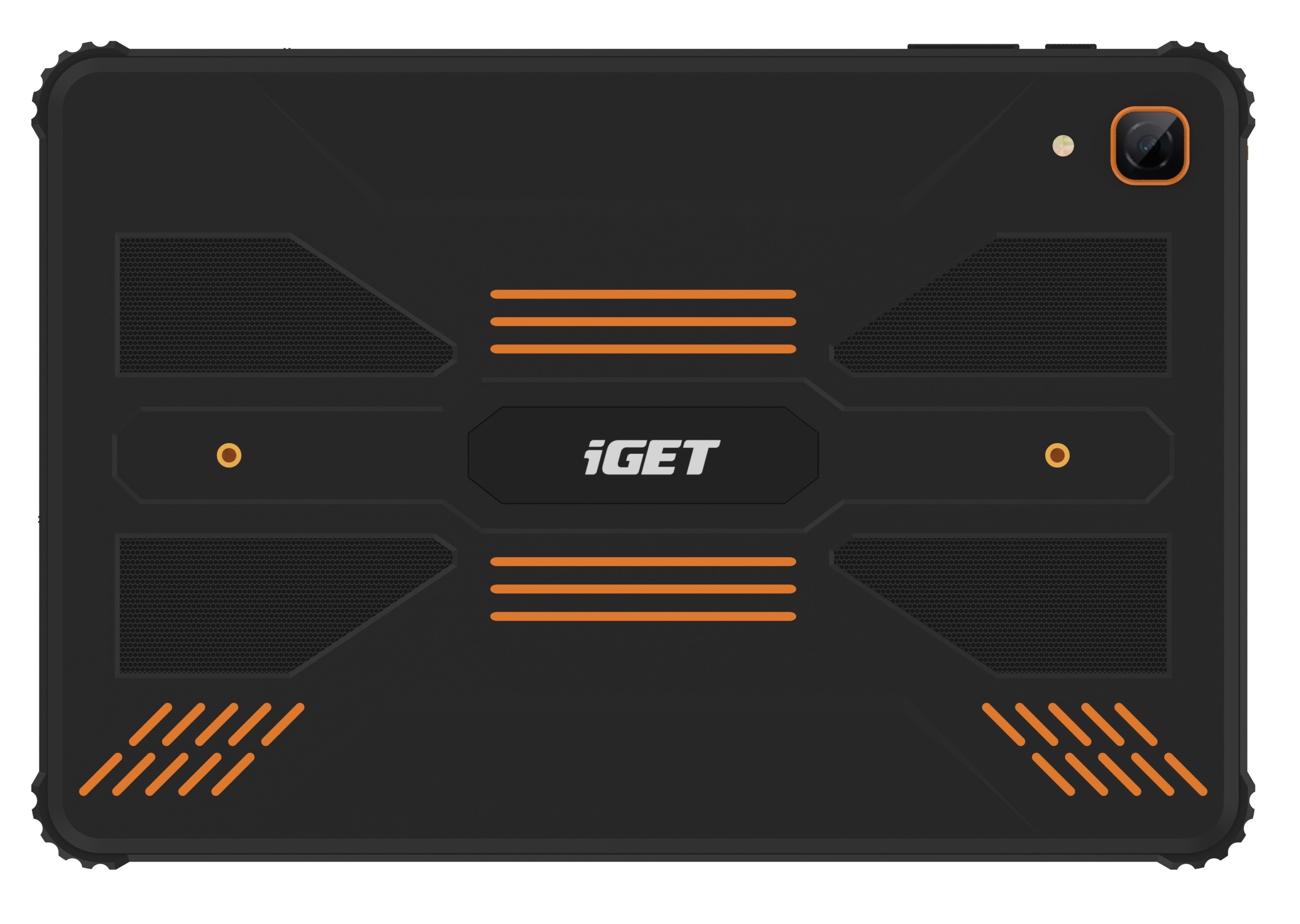 iGET SMART RT2 Black-orange, odolný 4G LTE tabliet 