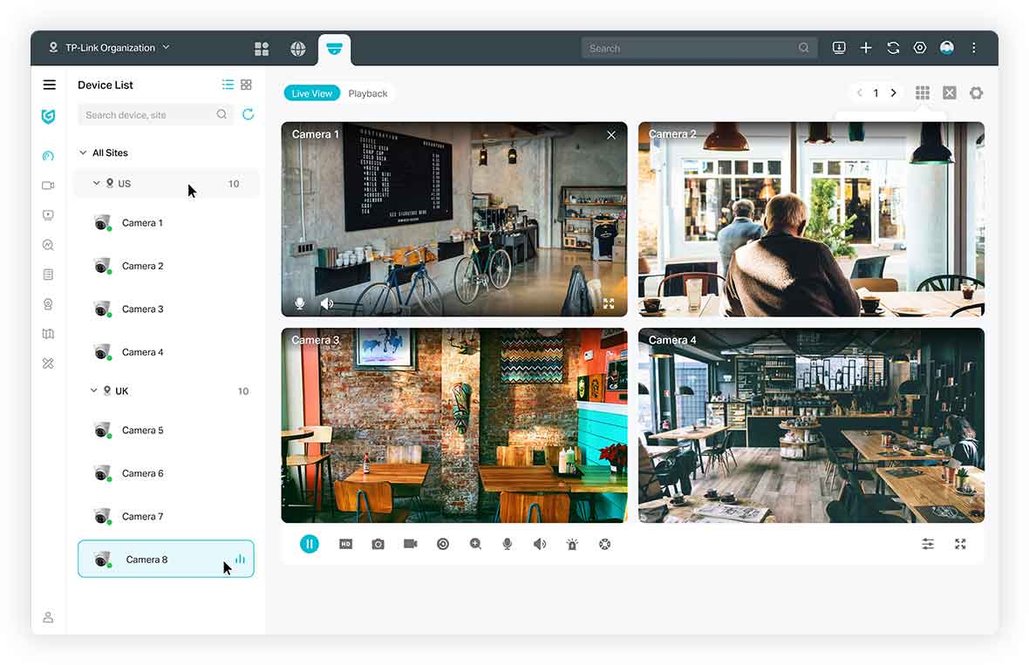 VIGI cloud VMS 5 basic license for a camera 