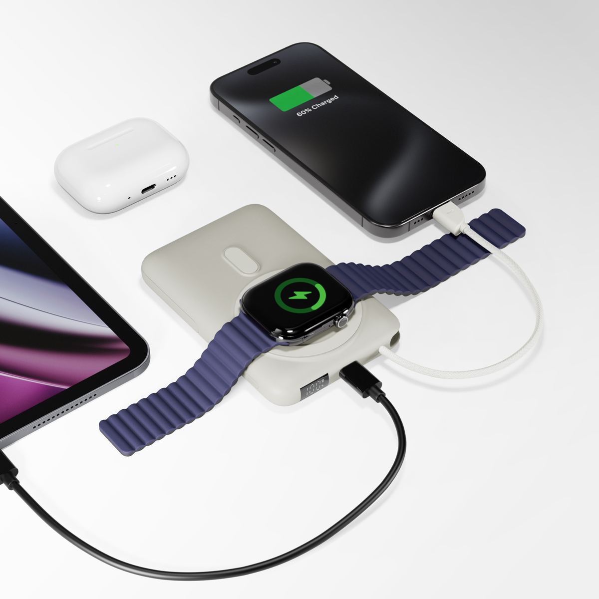 Epico UltraPack 4in1 10000mAh Mag+ Watch bezdrôtová powerbanka EM68 
