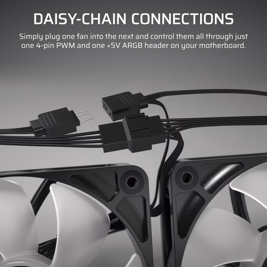 CORSAIR ventilátor RS120 ARGB, 120mm, W 