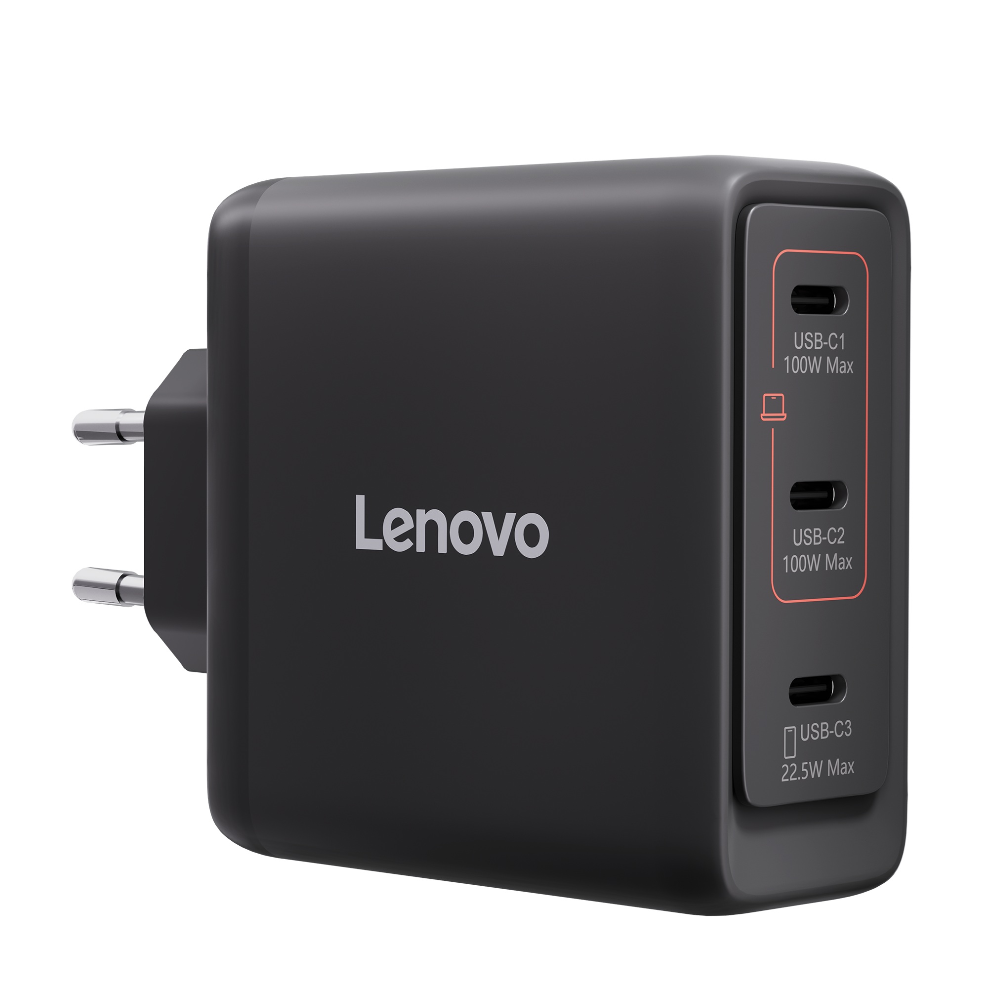 Lenovo Multi-port USB-C 100 W GaN Charger 