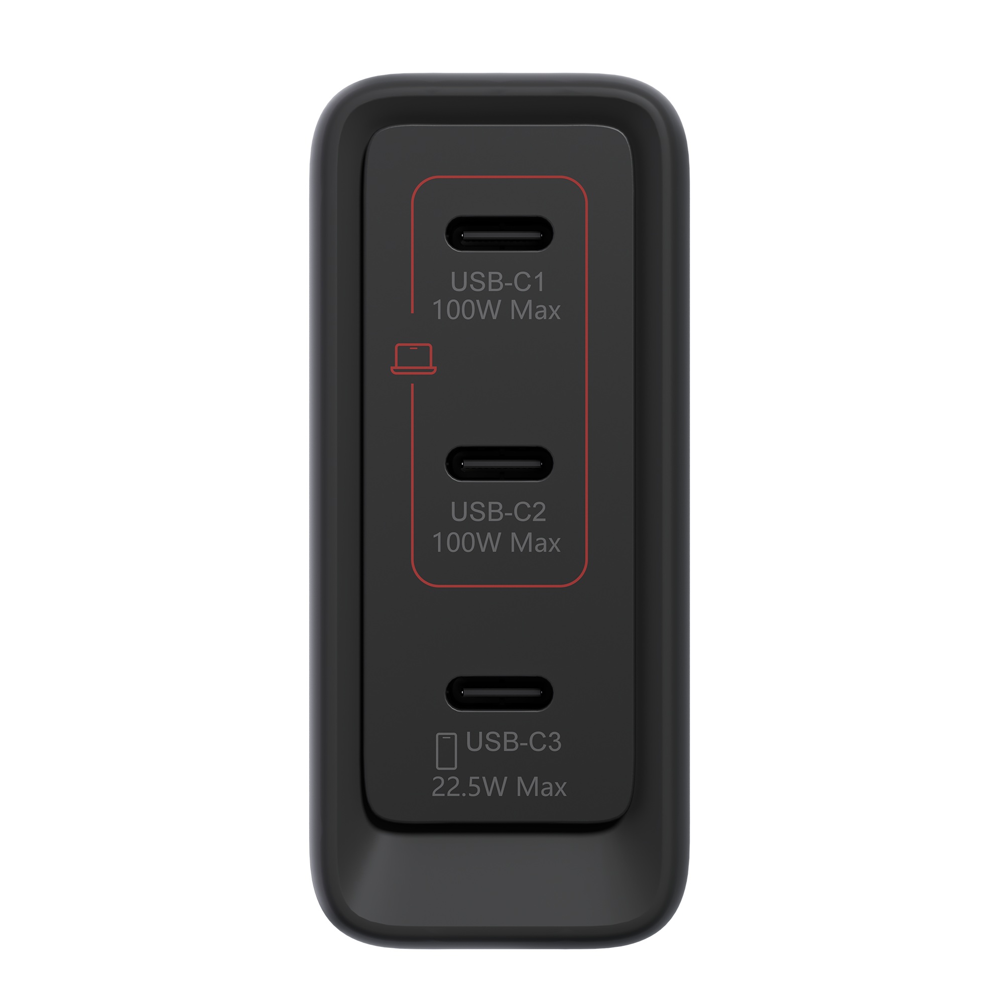 Lenovo Multi-port USB-C 100 W GaN Charger 