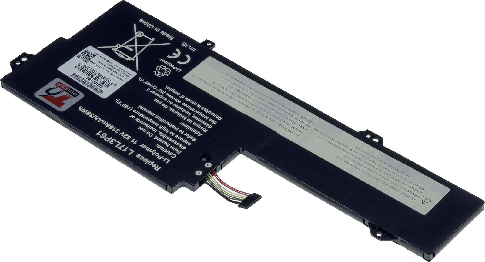 Batéria T6 Power Lenovo Yoga 720-12IKB, IdeaPad 320S-13IKB séria, 3166mAh, 36Wh, 3cell, Li-Pol 