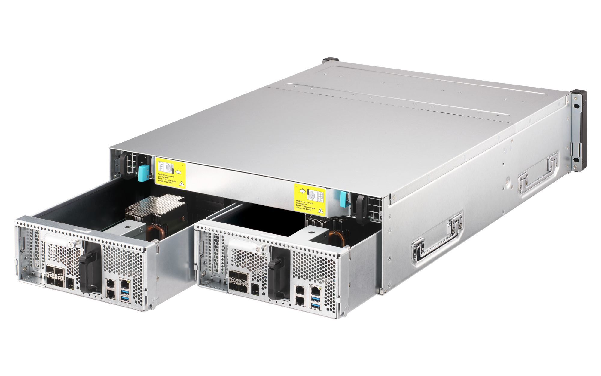 QNAP ES1686Adc-2142IT-128G (Duálny radič, 2x Xeon, 2x 64GB RAM, 16x 3, 5"/ 2, 5" SAS & U.2/ U.3) 