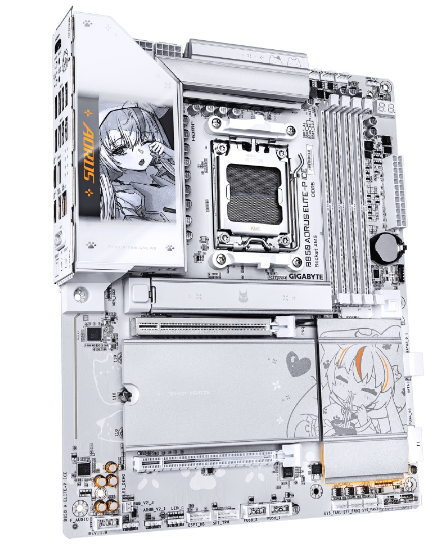 Gigabyte B850 AORUS ELITE-P ICE/ AM5/ ATX 