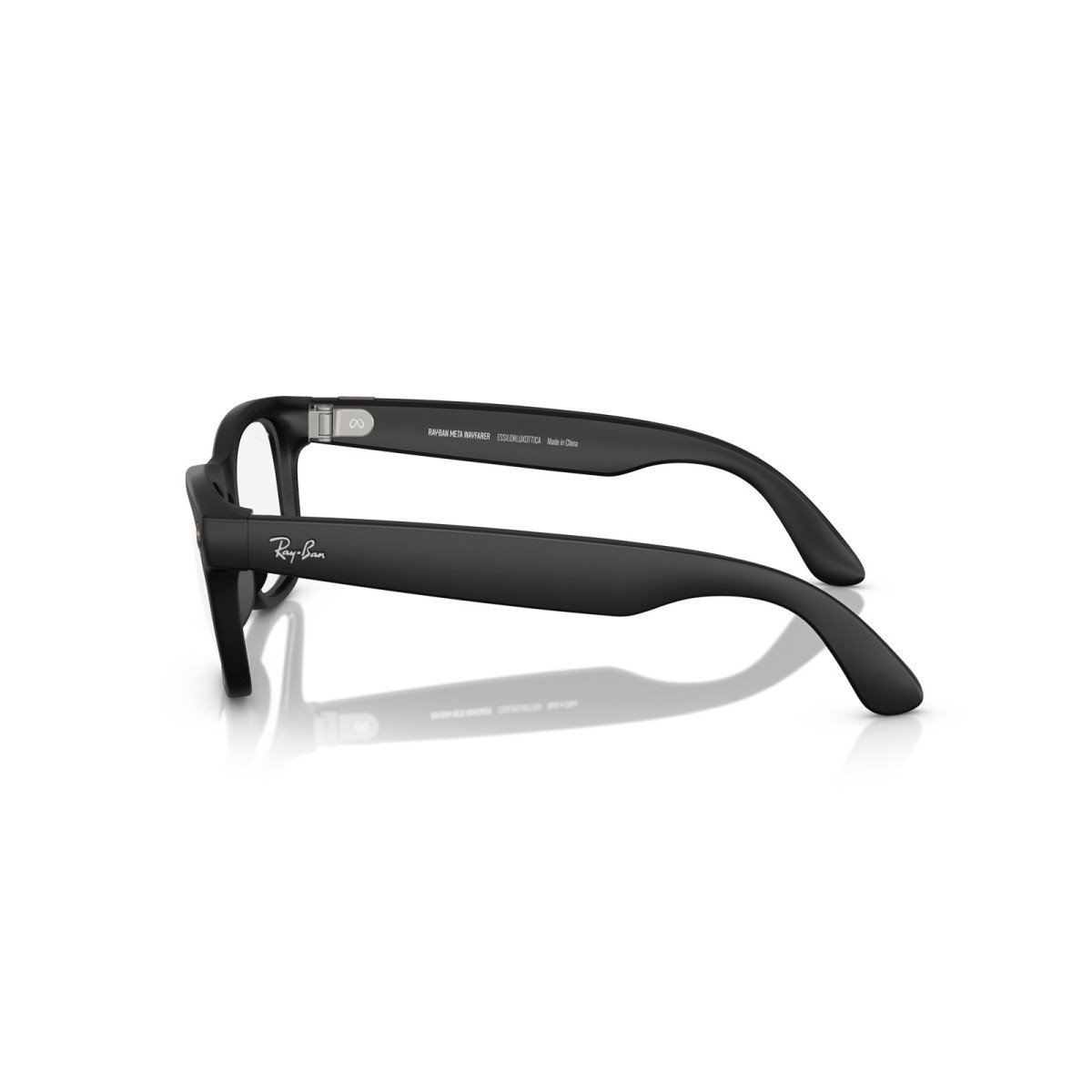 Meta Ray-Ban Gen1 Wayfarer - Matte Black/ Clear to Graphite Green Transitions (Large) 
