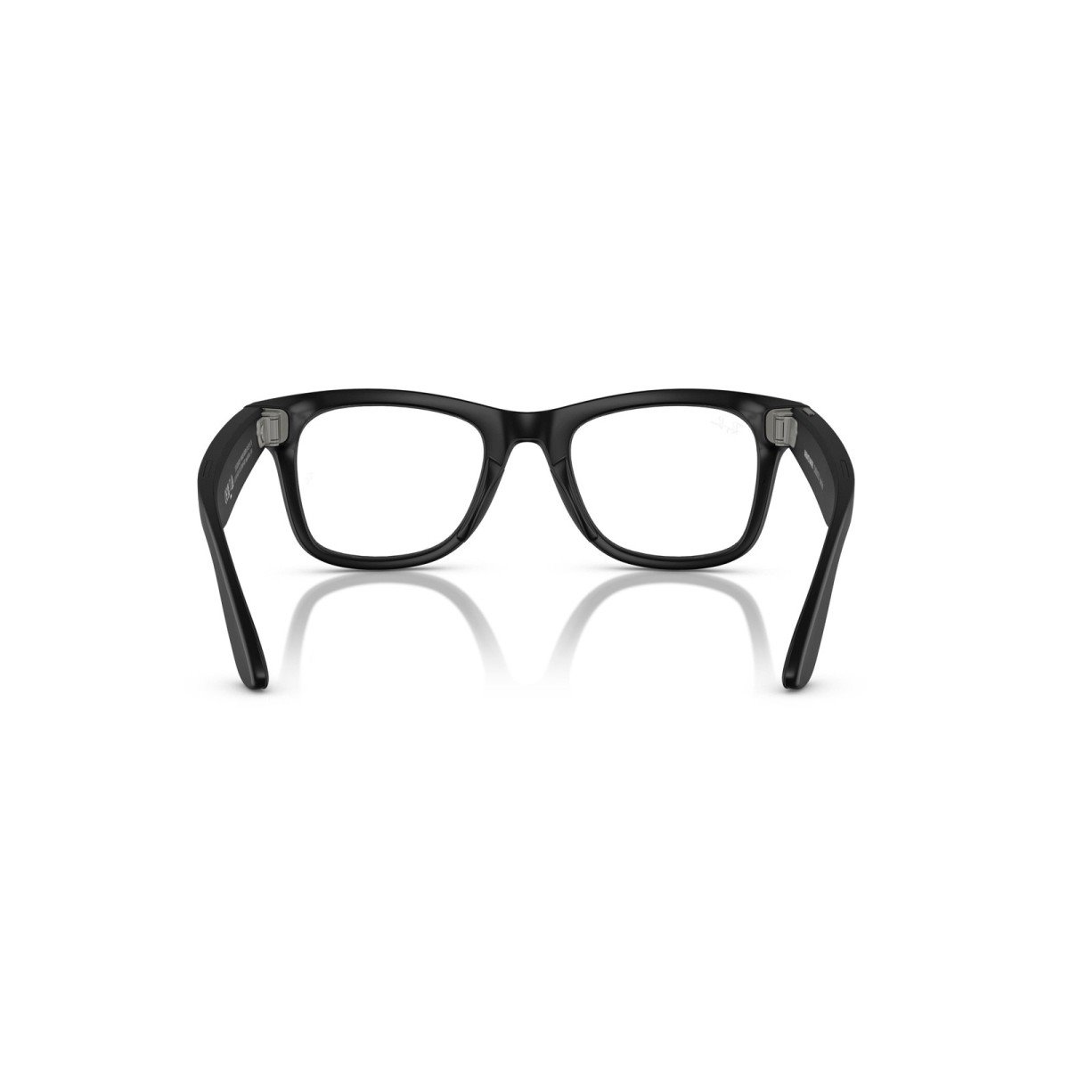 Meta Ray-Ban Gen1 Wayfarer - Matte Black/ Clear to Graphite Green Transitions (Large) 