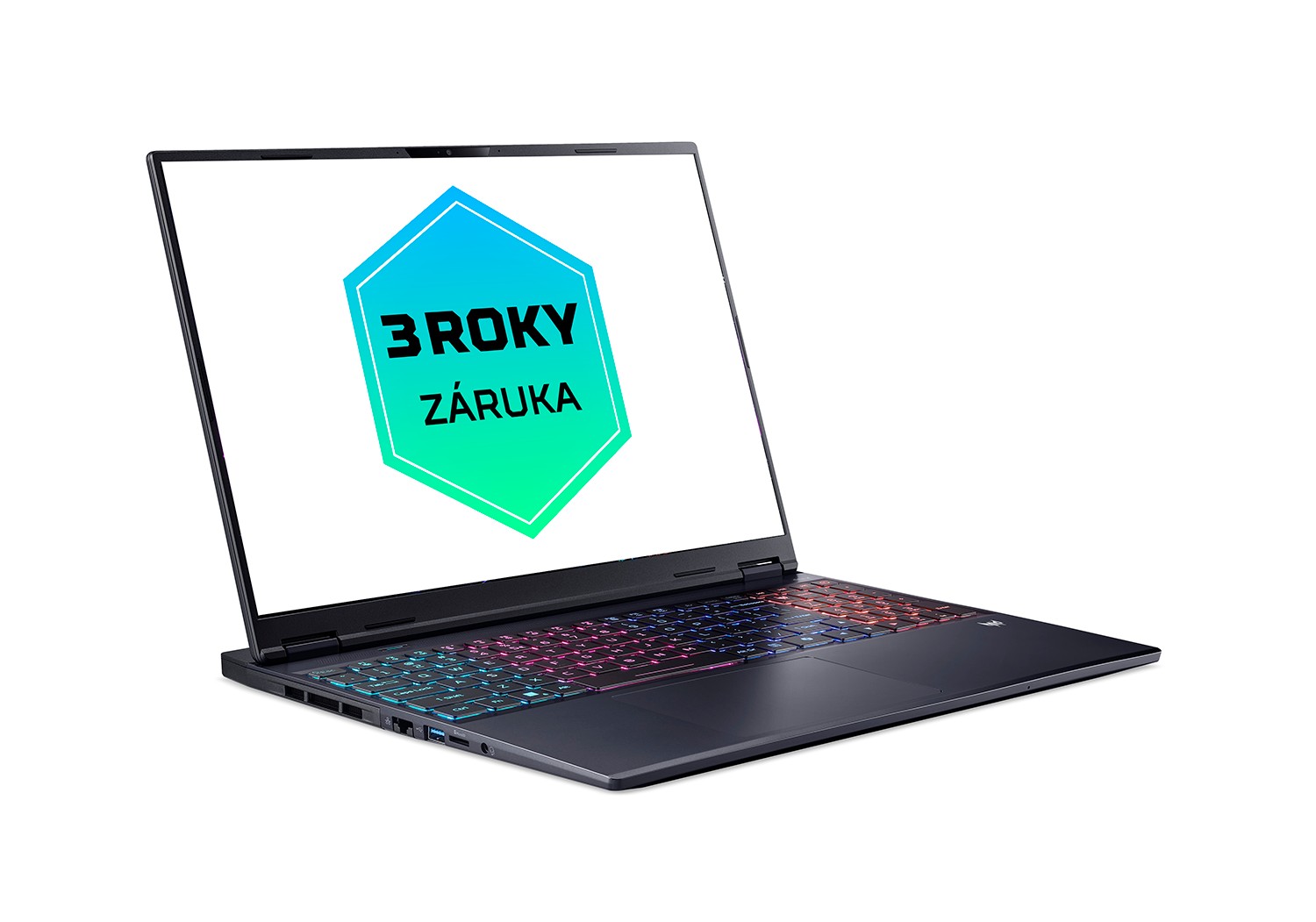 Acer Predator Helios Neo 16/ PHN16-I31-74HC/ i7-14650HX/ 16"/ 2560x1600/ 16GB/ 1TB/ RTX 5060/ Linux/ Black/ 2R 