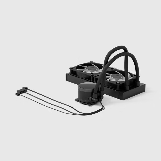 Fractal Design Radius 240 RGB, Black 