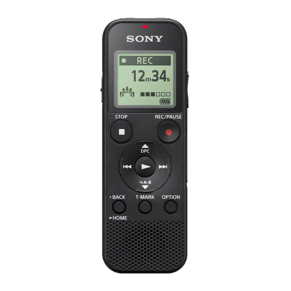 Sony dig. diktafón ICD-PX370, čierny, 4GB, PC