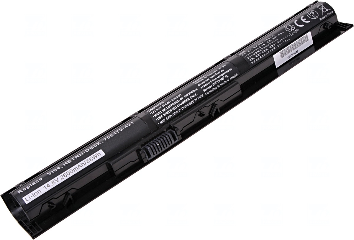 Batéria T6 Power HP ProBook 440 G2, 445 G2, 450 G2, 455 G2, Pavilion 15-p000, 2600mAh, 38Wh, 4cell