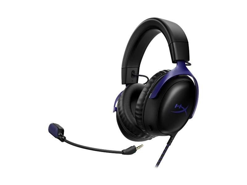 HyperX Cloud III/ ANC/ Jack/ Čierna/ Modrá 