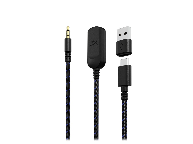 HyperX Cloud III/ ANC/ Jack/ Čierna/ Modrá 