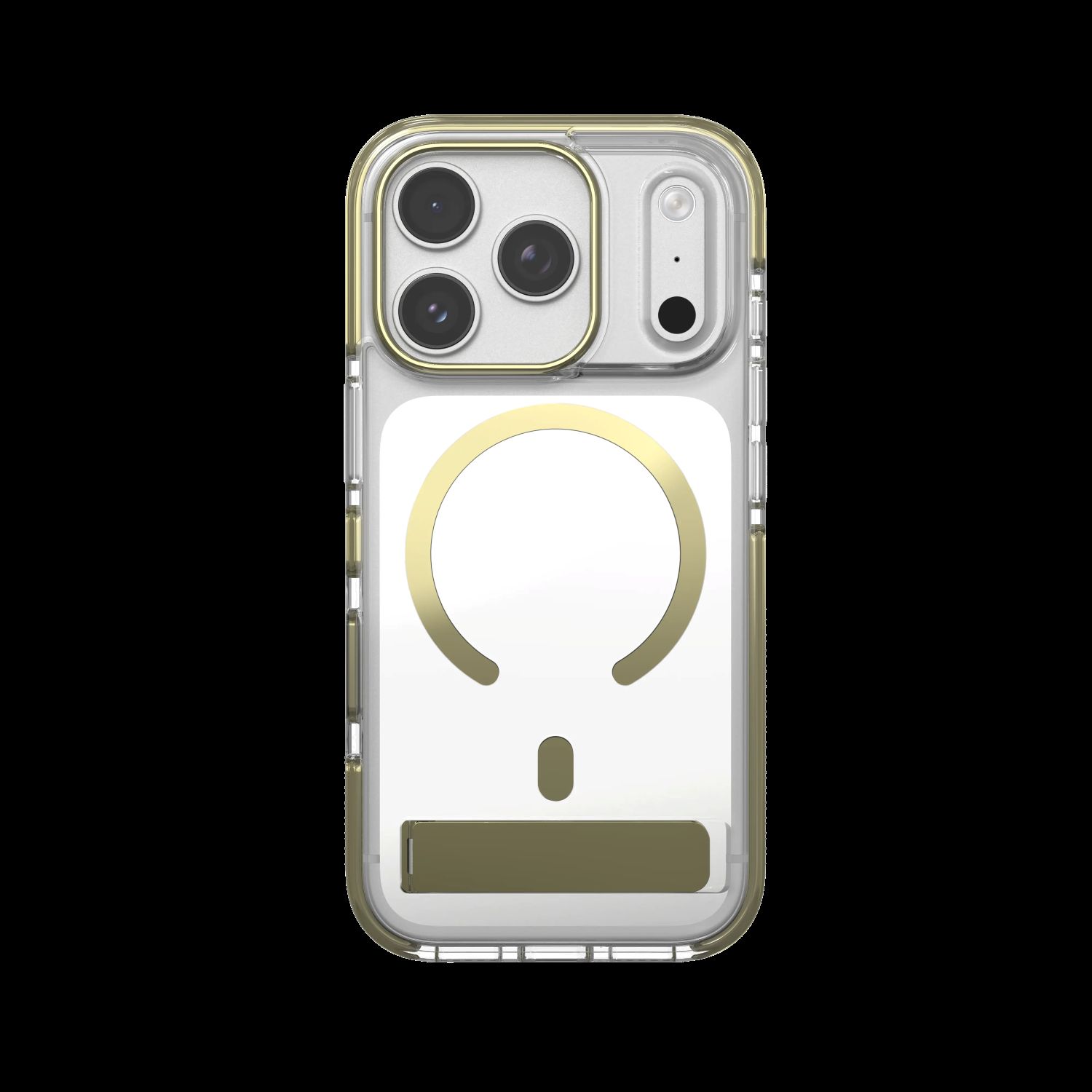 Case Santa Cruz Snap Kickstand Metallic with Camera Button Apple iPhone 18 Pro / 17 Pro - Gold 