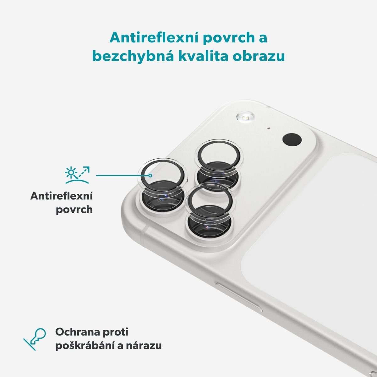 Epico Clear AntiReflective Lens Protector iPhone 18 Pro Max 