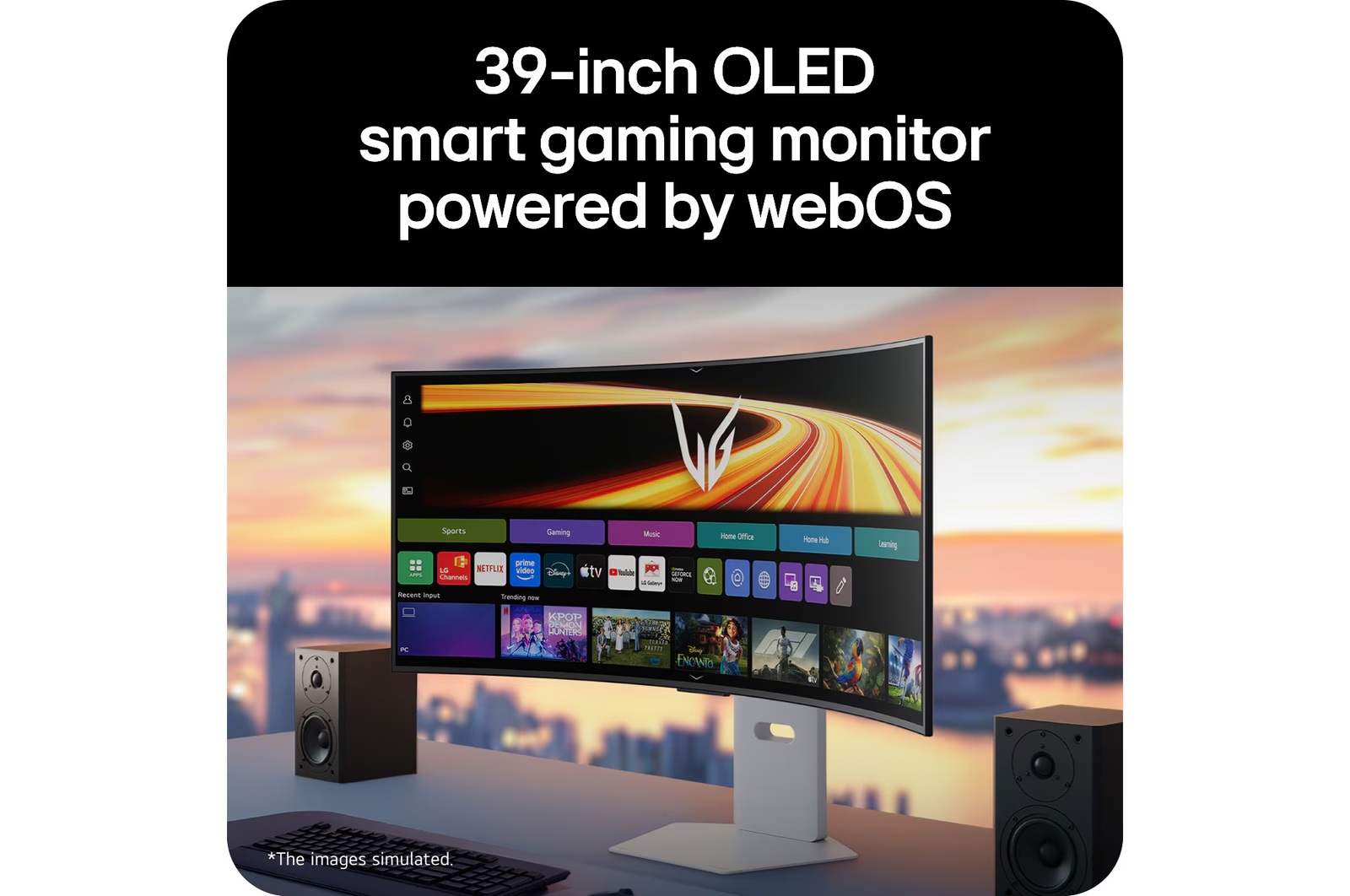 LG UltraGear/ 39GX90SB-W/ 39"/ OLED/ UWQHD/ 240Hz/ 0, 03ms/ Biela/ 2R 