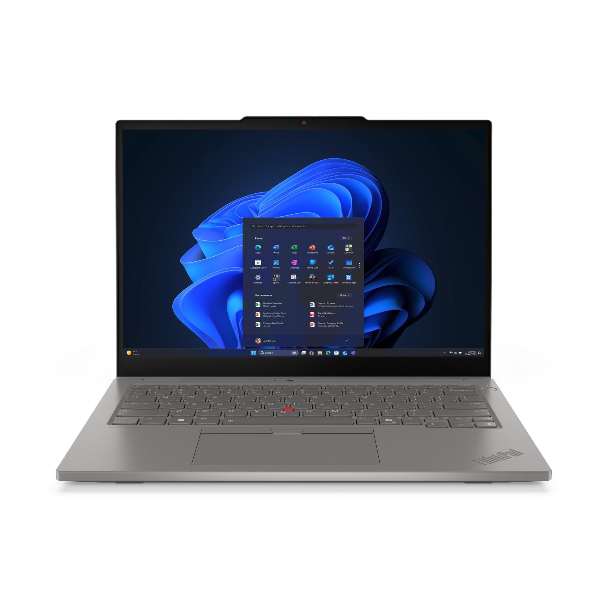 Lenovo ThinkPad L/ L13 2-in-1 Gen 6 (Intel)/ U7-255U/ 13, 3"/ WUXGA/ T/ 32GB/ 512GB/ Intel int/ W11P/ Gray/ 3R O 