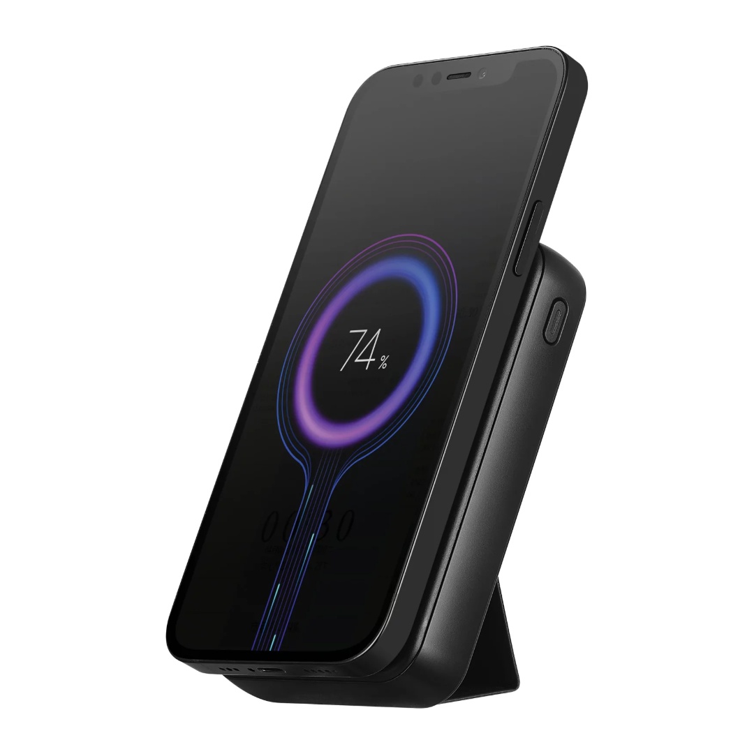 Sandberg Mag bezdrôtová powerbanka 10000mAh (37 Wh), čierna 