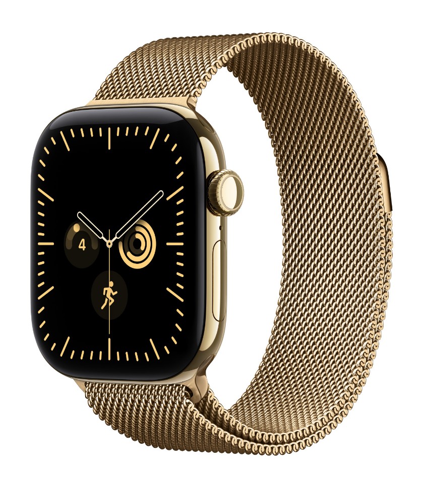 Watch Acc/ 40/ Radiant Gold Milanese Loop 