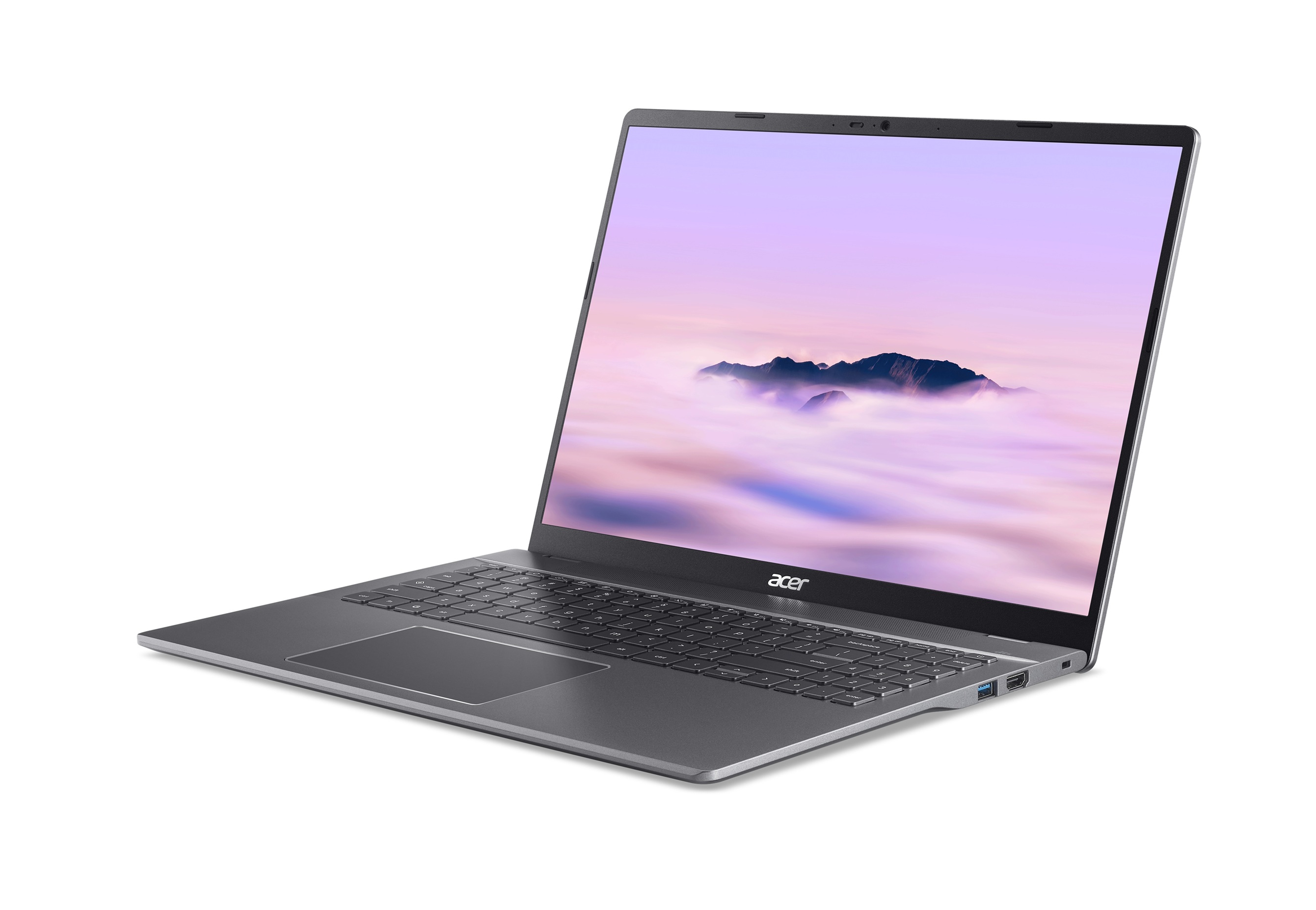 Acer Chromebook Plus 516/ CB516-1HT-38G2/ 3-100U/ 16"/ WUXGA/ T/ 8GB/ 256GB/ Intel int/ Chrome/ Gray/ 2R 