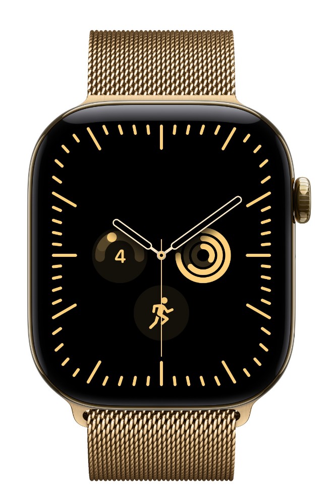 Watch Acc/ 46/ Radiant Gold Milanese Loop - S/ M 