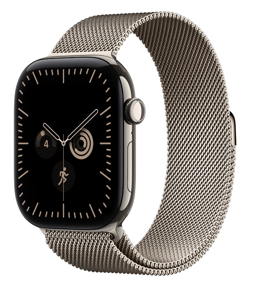 Watch Acc/ 46/ Natural Milanese Loop - S/ M 