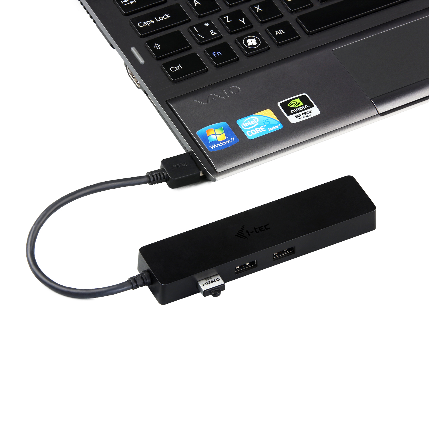 i-tec USB 3.0 SLIM HUB 3 Port With Gigabit LAN 