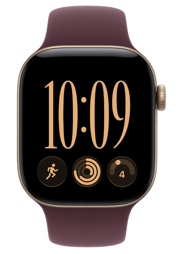 Watch Acc/ 42/ Burgundy Šport Band - M/ L 