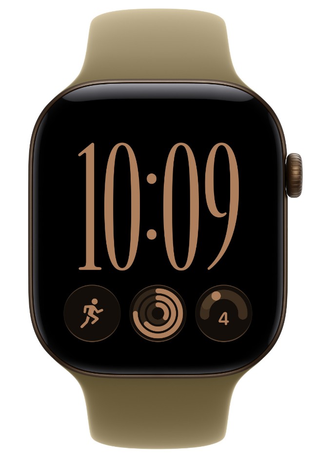 Watch Acc/ 46/ Olive Sport Band - M/ L 