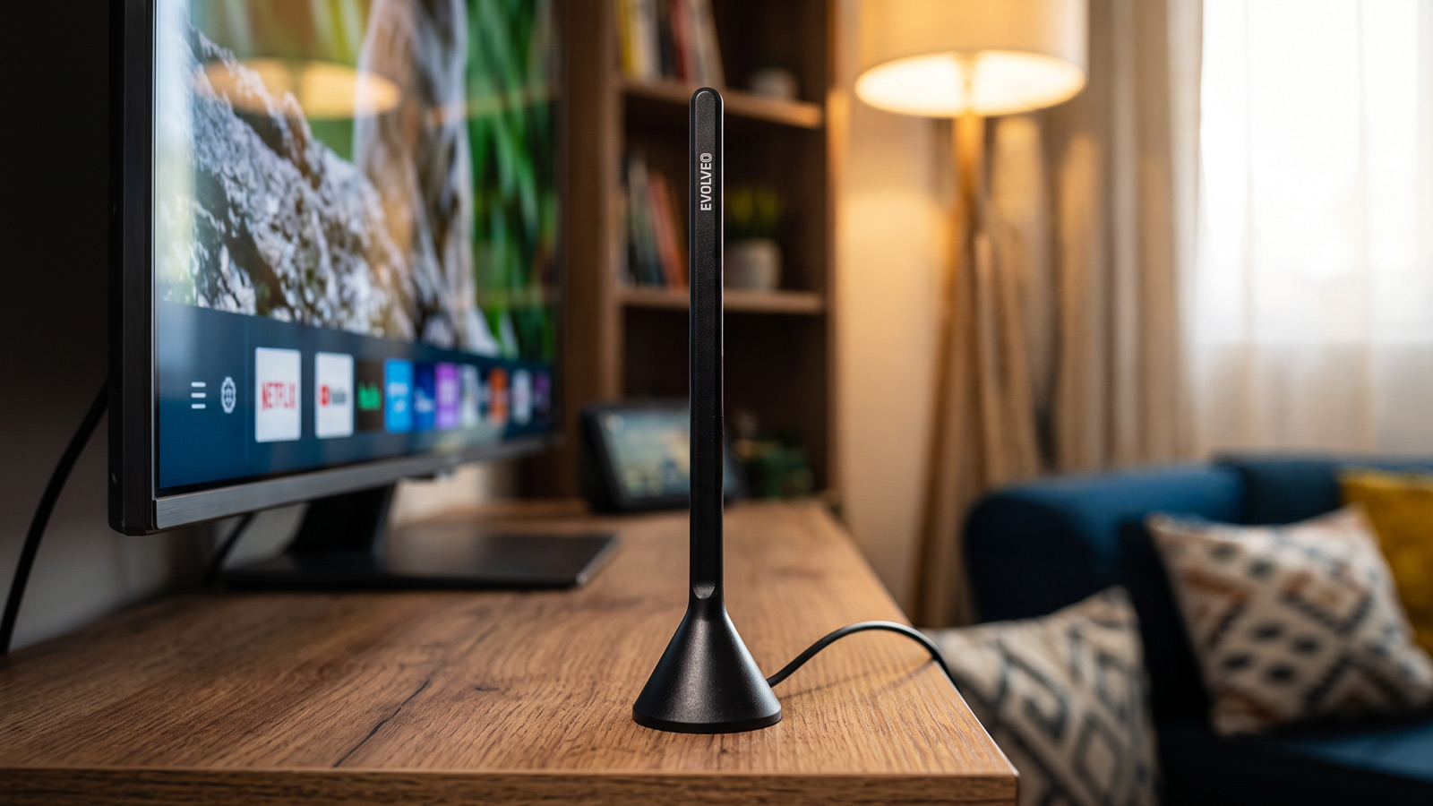 EVOLVEO Stick, pasívna izbová anténa DVB-T2 