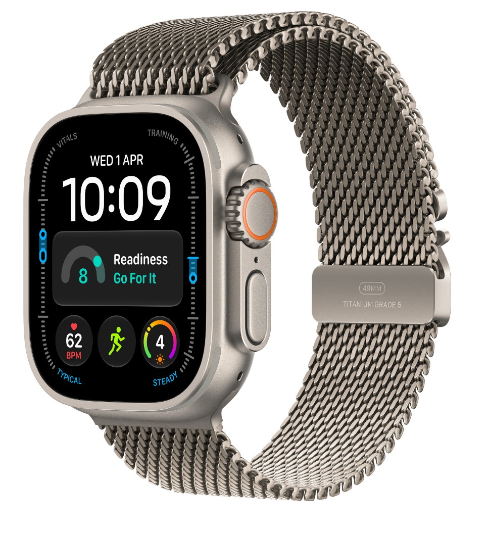 Watch Acc/ 49/ Natural Titan.Milanese Loop - S 