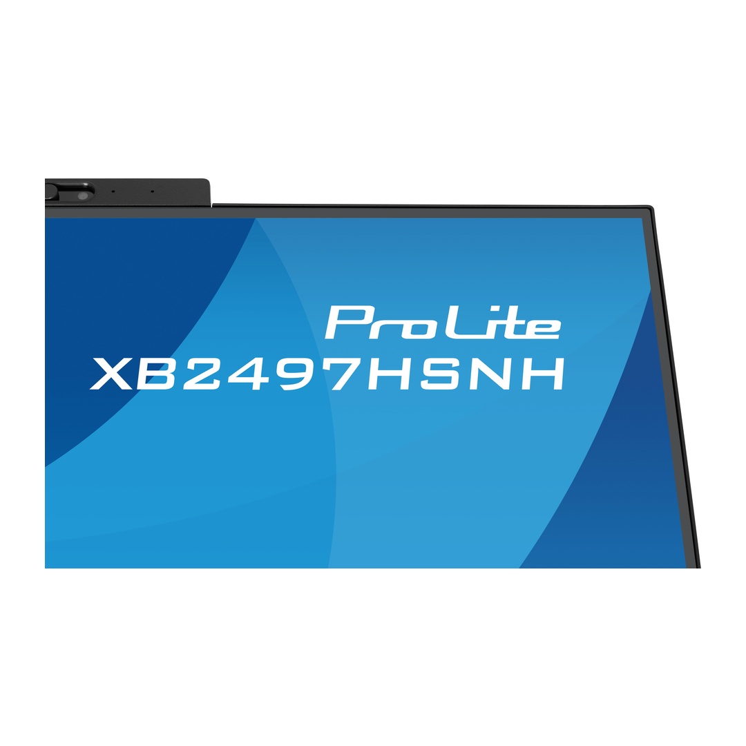 24" iiyama XB2497HSNH-B1: IPS, FHD, USB-C dock, cam 