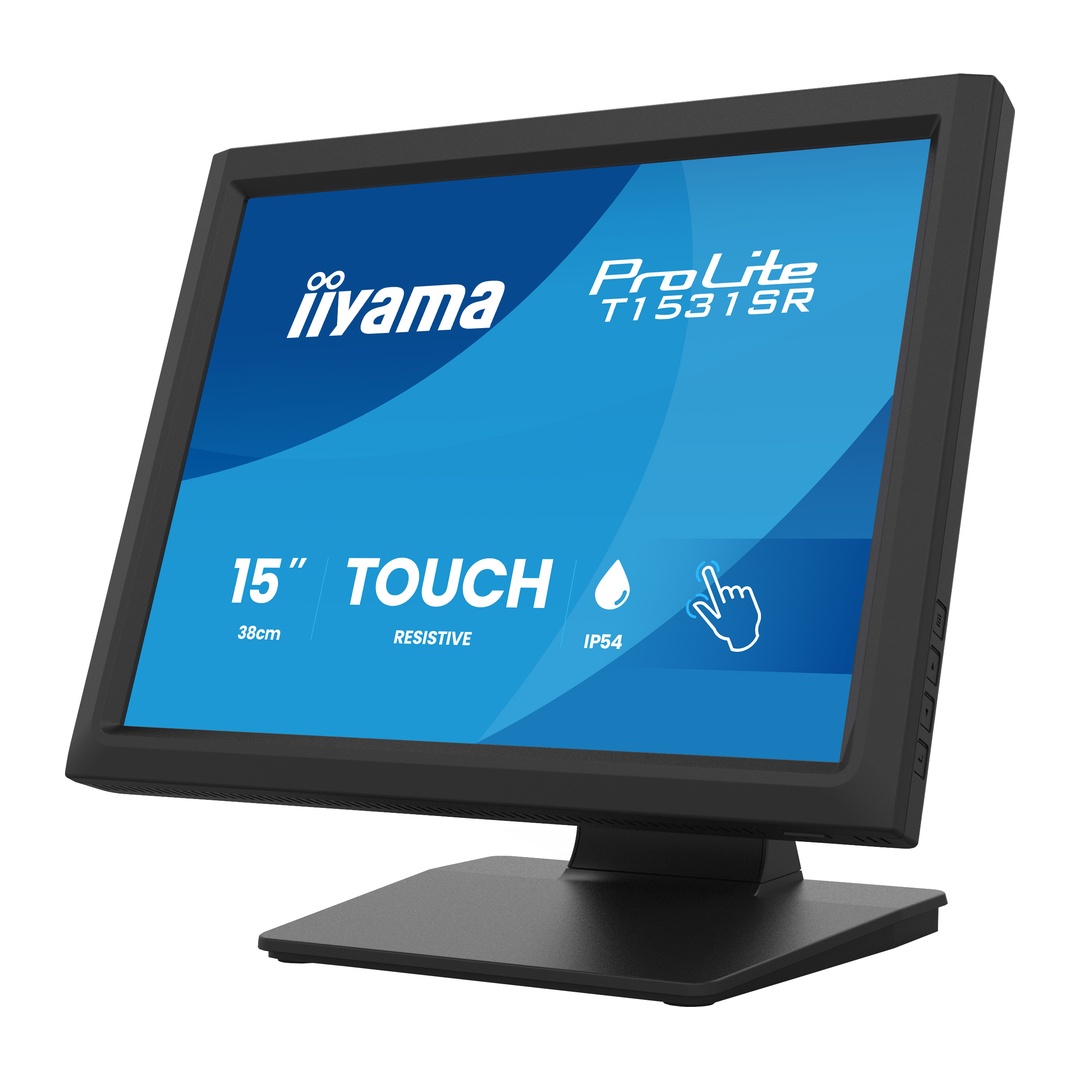 15" iiyama T1531SR-B2S: PCAP, 10P, FHD, HDMI, DP 