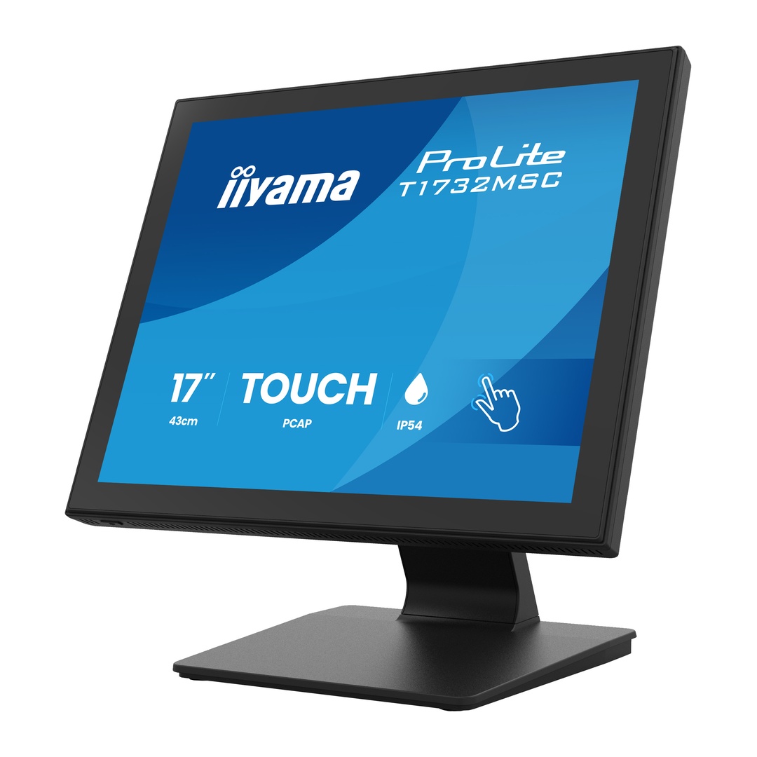 17" iiyama T1732MSC-B2S: PCAP, 1280x1024, HDMI, DP 