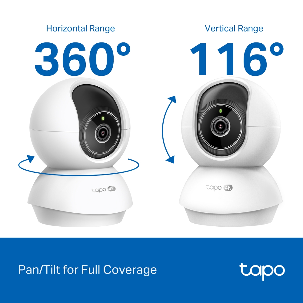 Tapo C250 Pan/ Tilt AI Home Security Wi-Fi Camera 