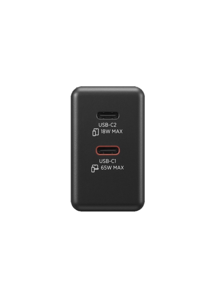 Lenovo Dual USB-C 65W GaN Charger 