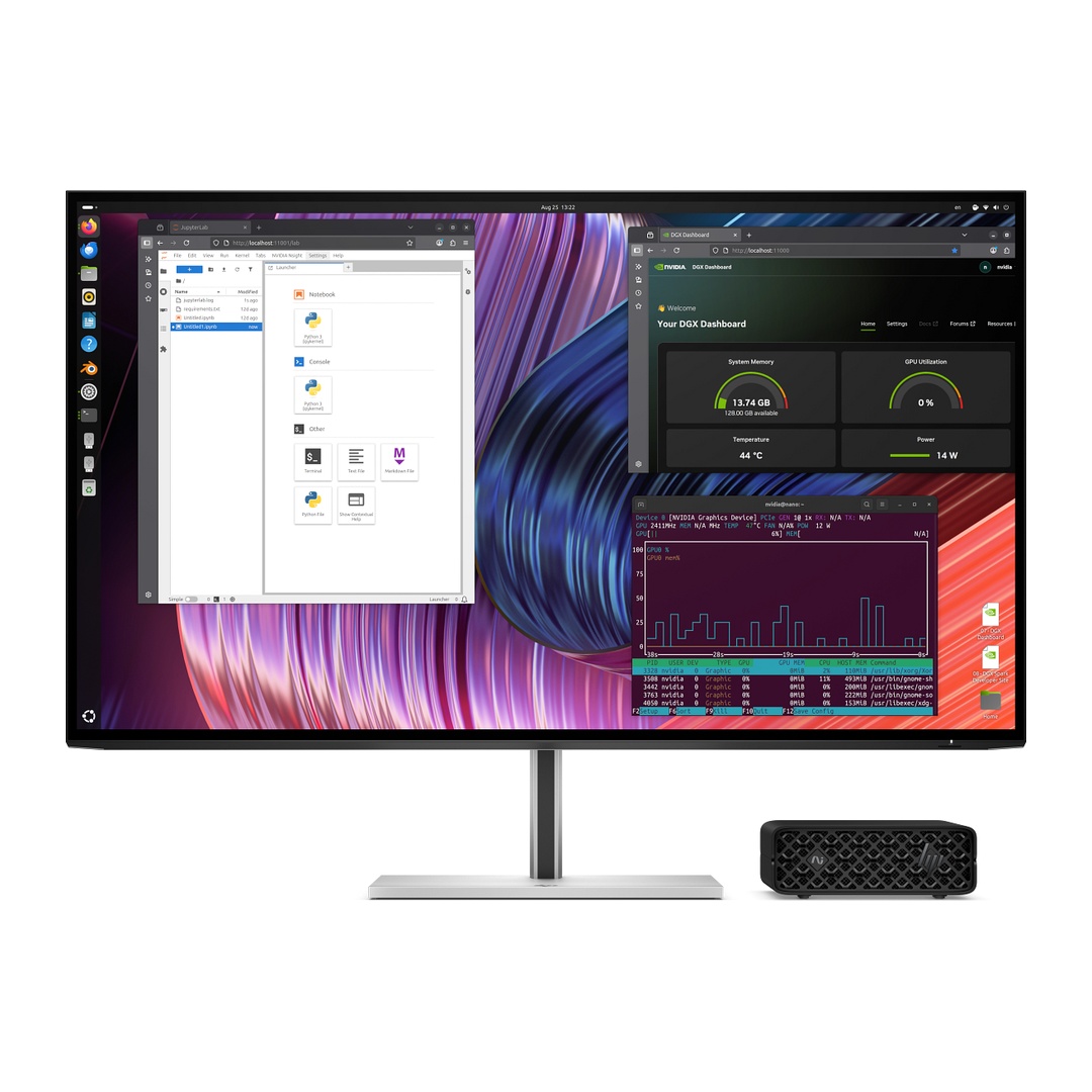 HP ZGX Nano NGB10/ 128GB(LP)/ 2TB/ Ubu24/ Wifi/ 2y 