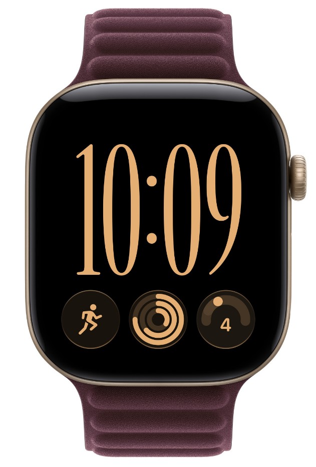 Watch Acc/ 46/ Burgundy Magnetic Link - M/ L 