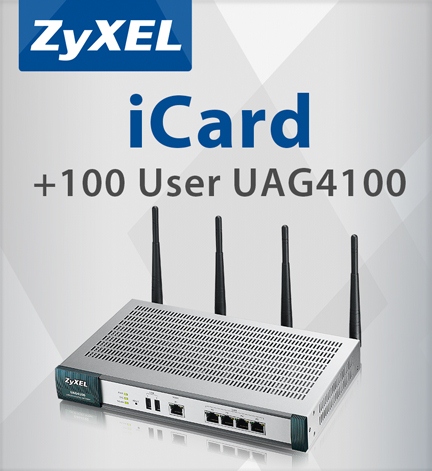 ZYXEL UAG4100 e-license from 200 to 300 clients