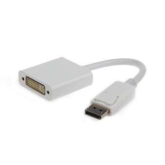 Kábel Gembird red. Displayport na DVI, M/ F, biela