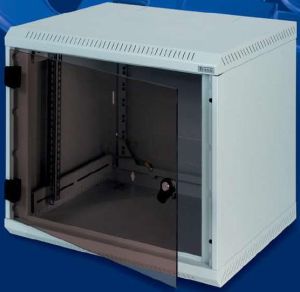 Nástenný rozvádzač jednodielny 4U (š)600x(h)395