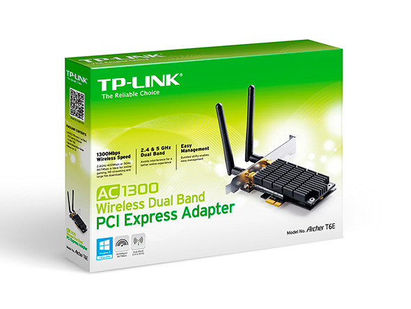 TP-Link Archer T6E AC1300 Wifi Dual B. PCI Express 