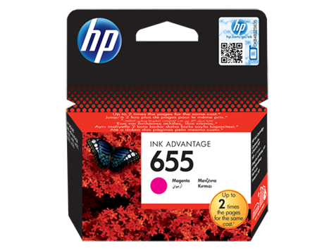 HP 655 purpurová atramentová kazeta, CZ111AE