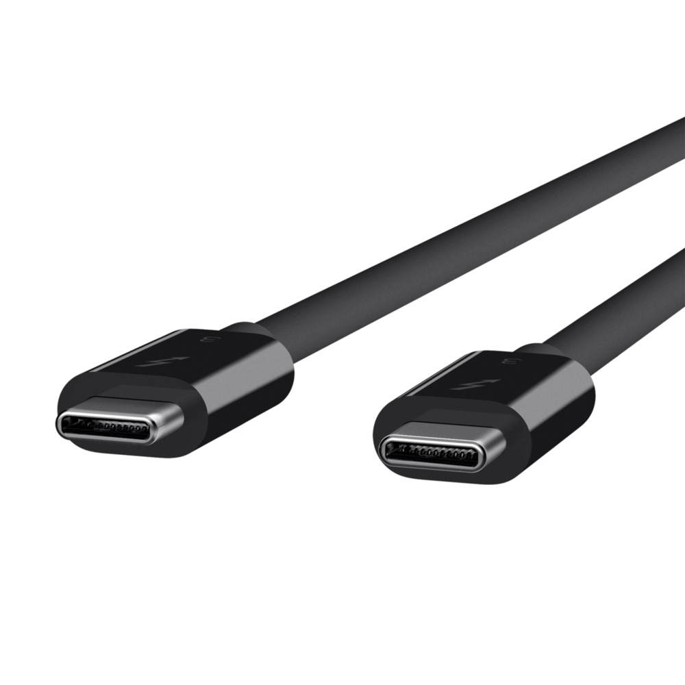 BELKIN CABLE, THUNDERBOLT 3 USB-C, 0, 8 m, 5A, 100W, čierny