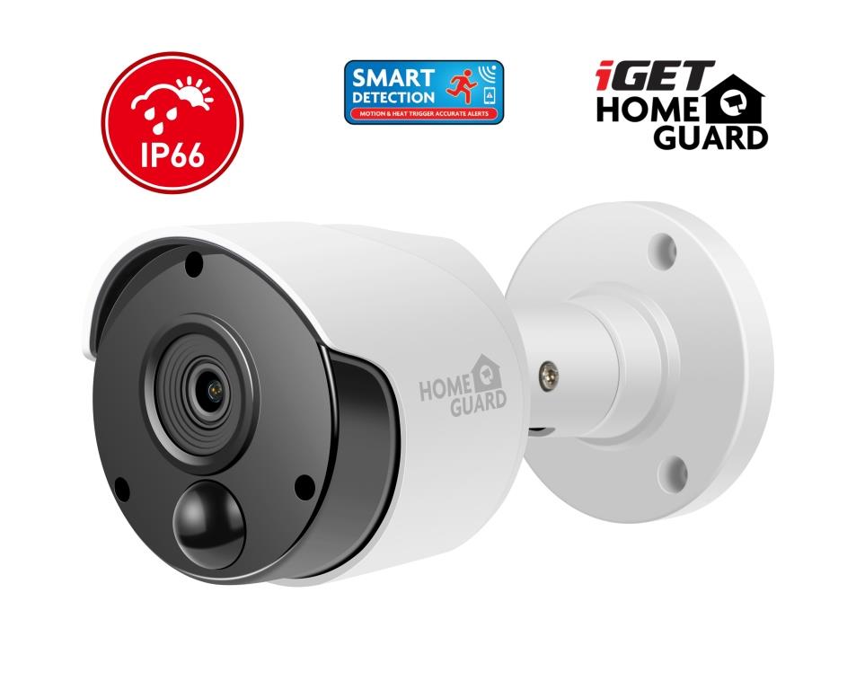 iGET HGNVK930CAM - PoE IP FullHD 1080p kamera, SMART detekcia, IP66, nočný IR prísvit 30m, OnViF 