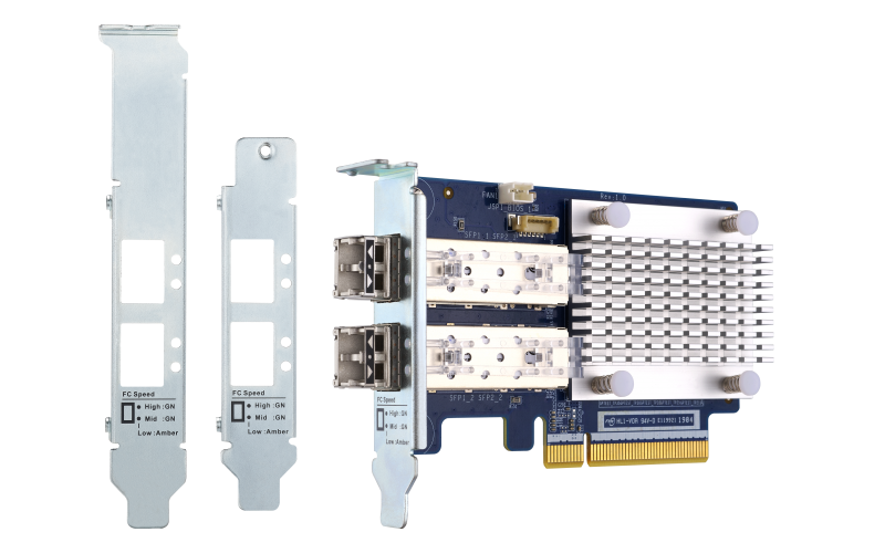 QNAP rozširujúca karta QXP-32G2FC (2x 32Gbps Fibre Channel porty, PCIe Gen3 x8) 