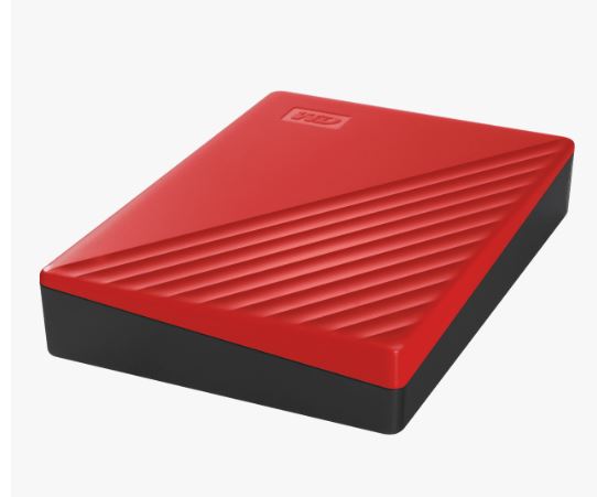 Prenosný disk WD My Passport 4 TB Ext. 2.5" USB3.0 Červená 